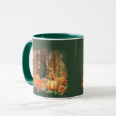 Mug Vibes D'Automne, Une Voiture Chargée De Citrouille (Devant gauche)