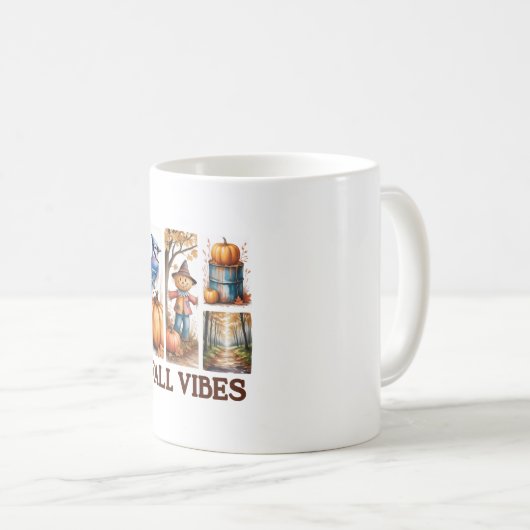 Mug Vibes d'automne Vibes d'automne (Devant droit)