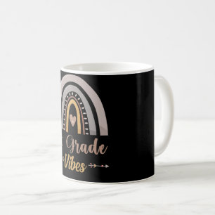 Mug Vibes de 1re année Arc-en-ciel 1re année Retour à