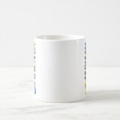 Mug Vibes de 3e année Visage souriant groovy Retour à  (Centre)