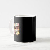 Mug Vibes de 4e année Bonjour Équipe 4e année Enseigna (Devant gauche)