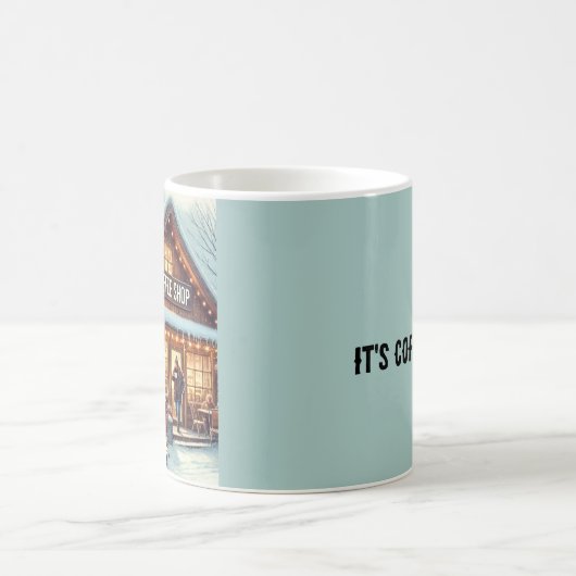 Mug Vibes de café rétro (Centre)