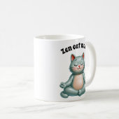 Mug Vibes de chat Zen (Devant droit)
