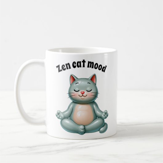 Mug Vibes de chat Zen (Gauche)