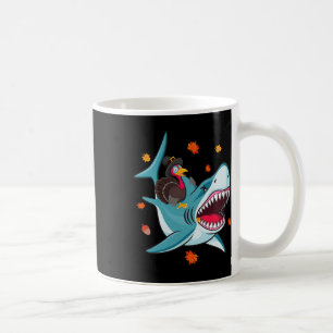 Mug Vibes De Chute De La Turquie Et Du Requin Drôle He