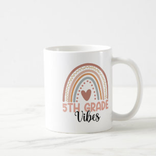 Mug Vibes de cinquième année Ck à l'école Arc-en-ciel
