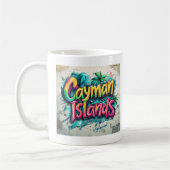 Mug Vibes de graffitis des îles Caïmans : (Gauche)