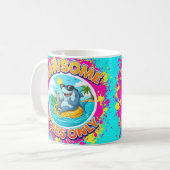Mug Vibes de Jawsome Caricature de requin seulement (Devant gauche)