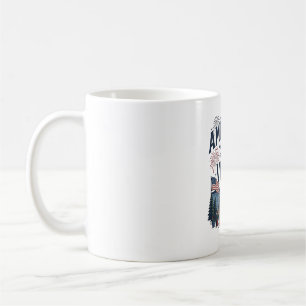 Mug Vibes de la vie américaine T-shirt vectoriel du la