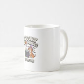 Mug Vibes de magie de chien d'Halloween (Devant droit)