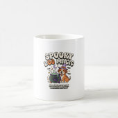 Mug Vibes de magie de chien d'Halloween (Centre)
