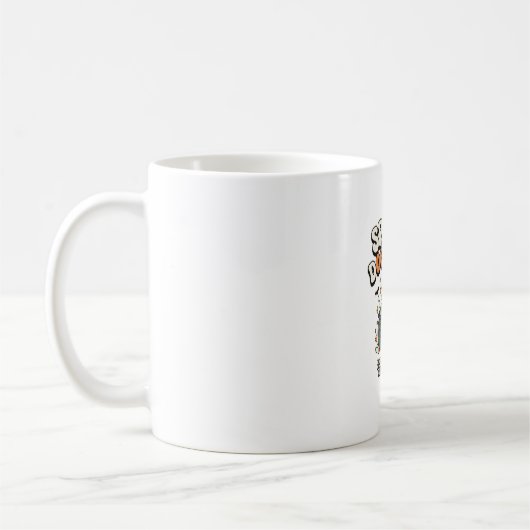 Mug Vibes de magie de chien d'Halloween (Gauche)