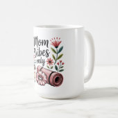 Mug Vibes de Maman Uniquement (Devant droit)