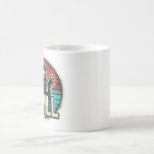 Mug Vibes de Nuit Rétro : Bigfoot et Clair de Lune (Centre)