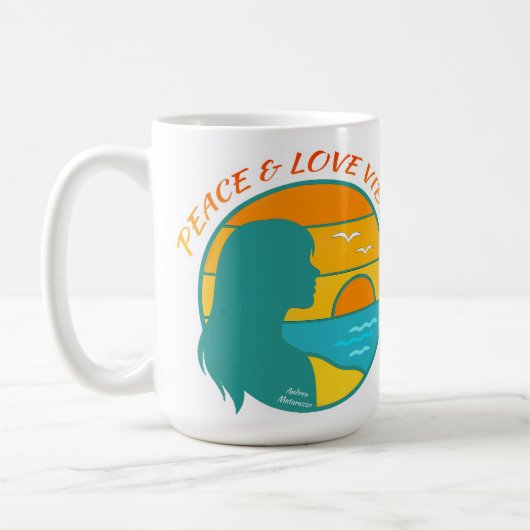 Mug Vibes de Paix & d'Amour (Gauche)