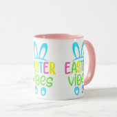 Mug Vibes de Pâques Pastel (Devant droit)