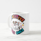 Mug Vibes de Pawsitive uniquement (Devant gauche)