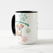Mug Vibes de Pawsitive uniquement (Devant gauche)