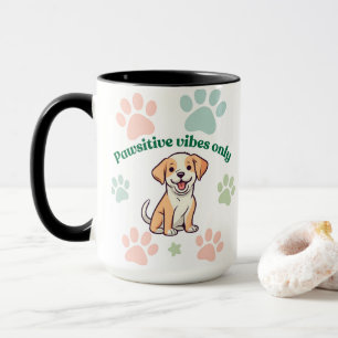 Mug Vibes de Pawsitive uniquement