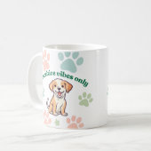 Mug Vibes de Pawsitive uniquement (Devant gauche)
