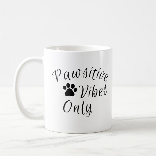 Mug Vibes de Pawsitive uniquement (Gauche)