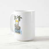 Mug Vibes de plage (Devant gauche)