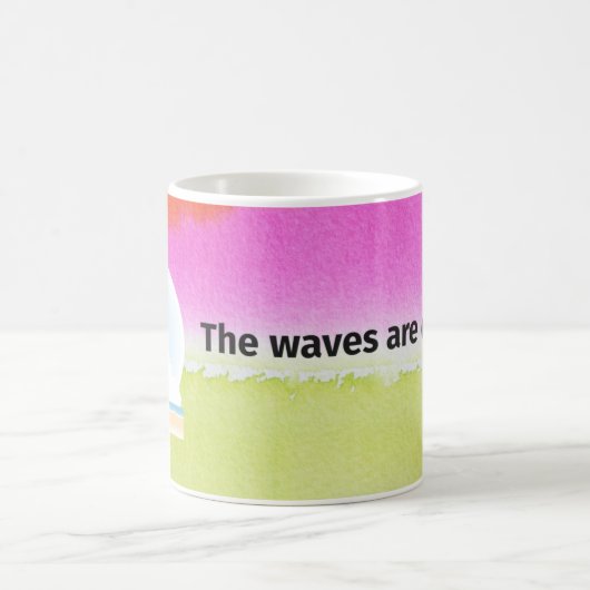 Mug Vibes De Plage : Les Vagues Appelent (Centre)