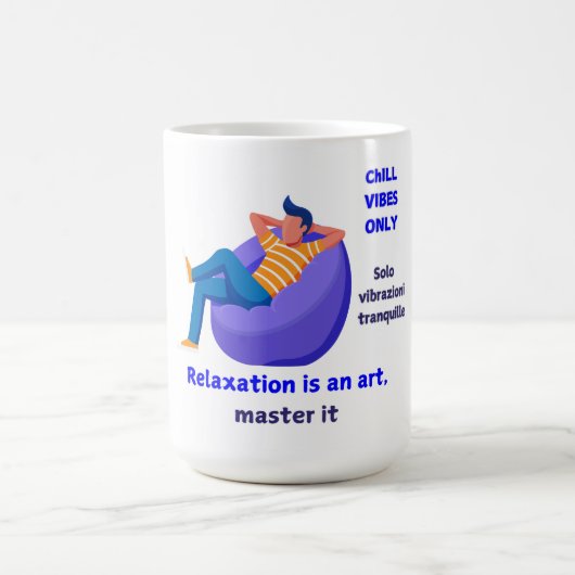 Mug Vibes de refroidissement uniquement (Centre)