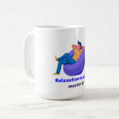 Mug Vibes de refroidissement uniquement (Devant gauche)