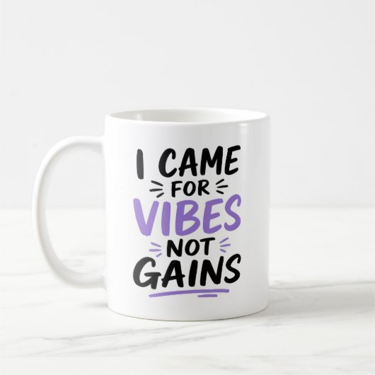 Mug Vibes de salle de sport (Gauche)