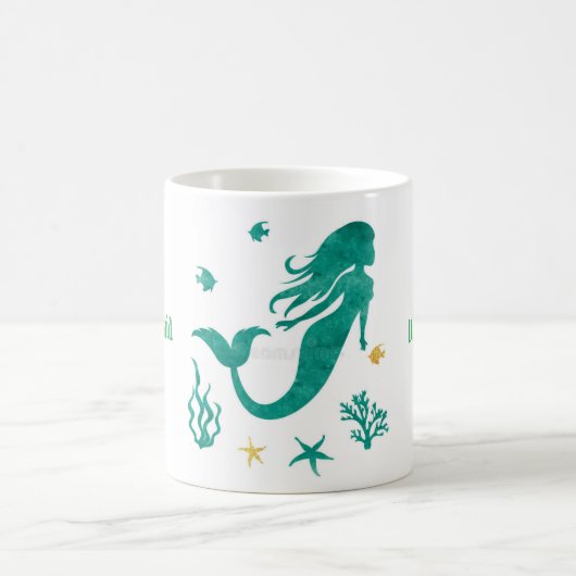 Mug Vibes de sirène Turquoise (Centre)