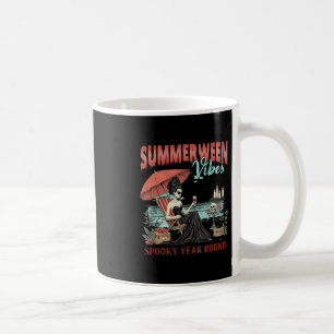Mug Vibes de Summerween Épouvantail toute l'année Fill