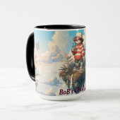 Mug Vibes de vacances tropicales rétro Chill Sloth (Devant gauche)
