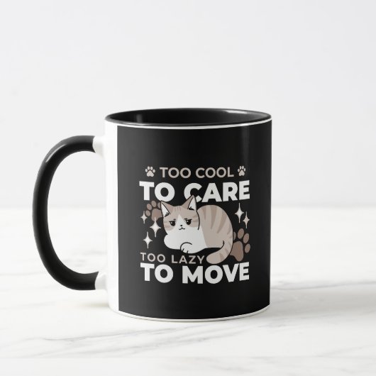 Mug Vibes décontractées et lumineuses pour le design A (Gauche)