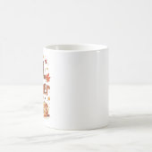 Mug Vibes d'enseignant d'automne Retro Cute d'automne (Centre)