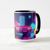 Mug Vibes des années 80 (Devant droit)