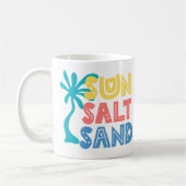 Mug Vibes d'été de sable fin (Gauche)