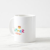 Mug Vibes D'été Et Soleil (Devant gauche)