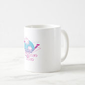 Mug Vibes d'été Palmiers rétro (Devant droit)