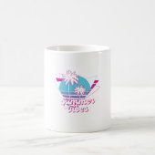 Mug Vibes d'été Palmiers rétro (Centre)