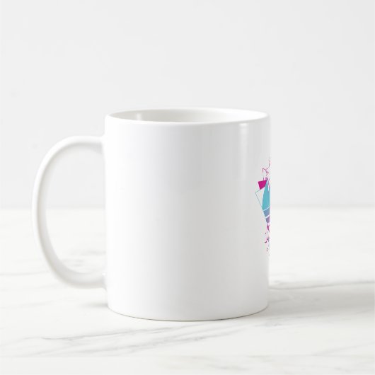 Mug Vibes d'été Palmiers rétro (Gauche)