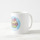 Mug Vibes d'été parapluie d'eau de coco fraîche (Devant droit)