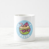 Mug Vibes d'été parapluie d'eau de coco fraîche (Centre)