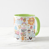 Mug Vibes d'été Pastel (Devant droit)
