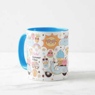 Mug Vibes d'été Pastel