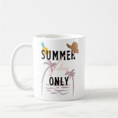 Mug Vibes d'été seulement Plage (Gauche)