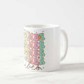 Mug Vibes D'Été Super Rétro Pour Femmes Hommes Enfants (Devant droit)