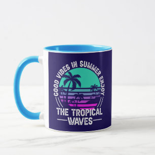 Mug Vibes d'été tropicales-82646
