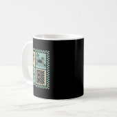 Mug Vibes d'été, Vague de coucher de soleil, Paradis d (Devant gauche)