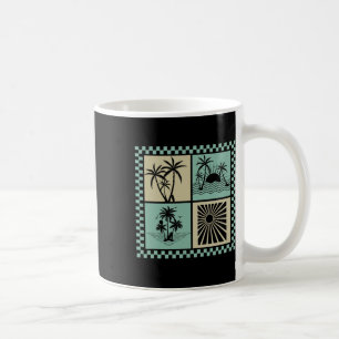 Mug Vibes d'été, Vague de coucher de soleil, Paradis d